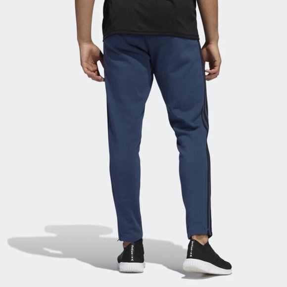 Adidas Sportswear Tiro 21 French Terry Jogger Pants HF2239 Navy Men's - Picture 5 of 6